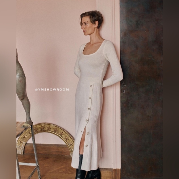 MANGO Flare sweater dress NWT - Picture 3 of 11